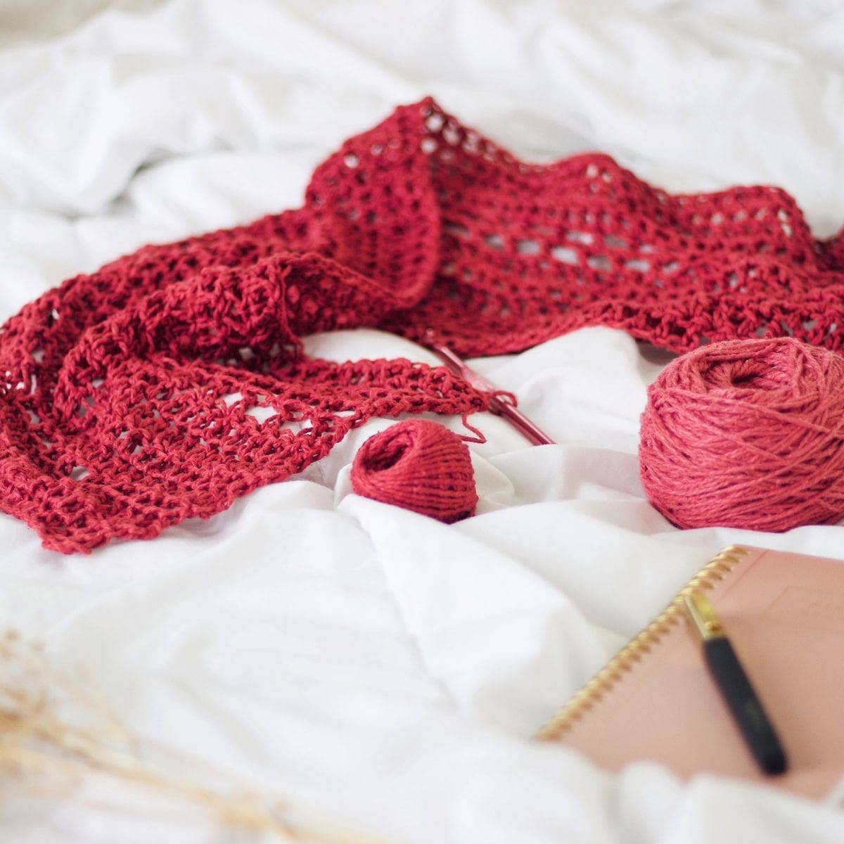 En Rose Lap Blanket Kit