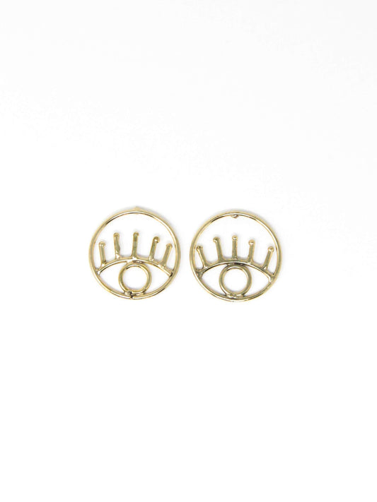 Eye Outline Earrings