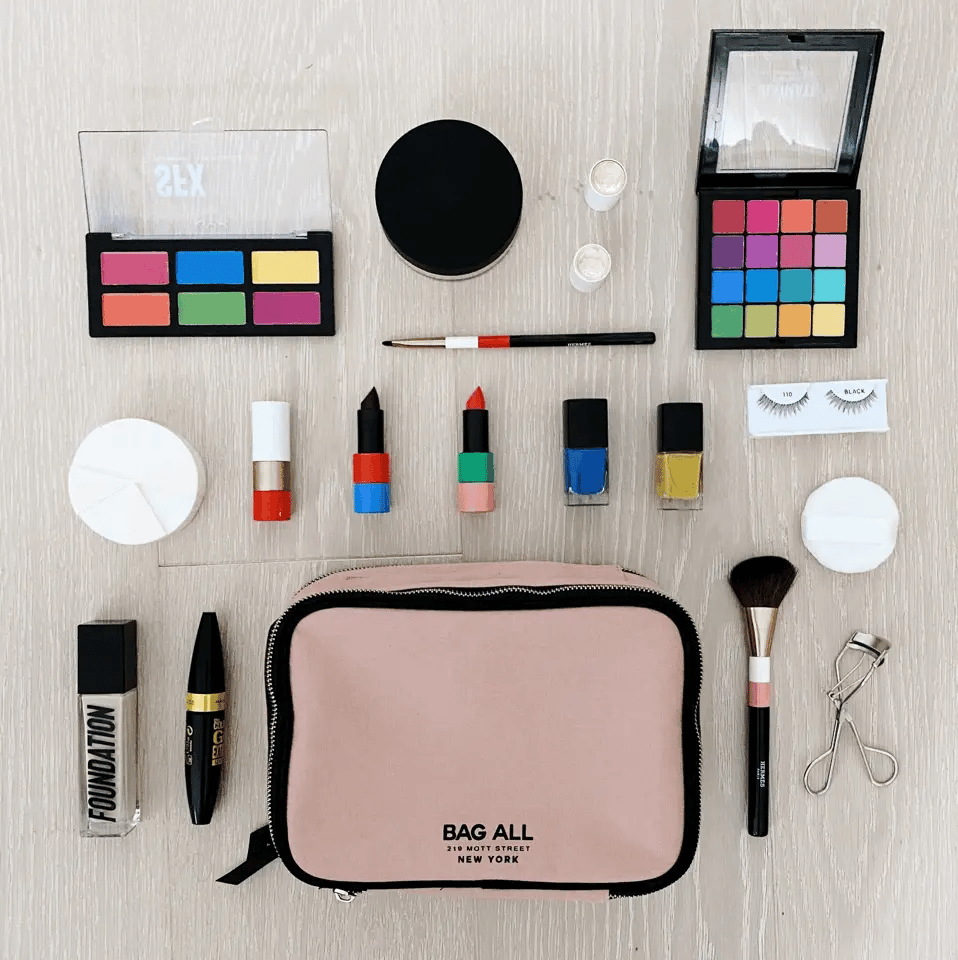 Double-Sided Makeup Case – Pink/Blush