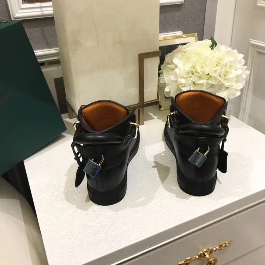 Zenith High-Top – Black Smooth