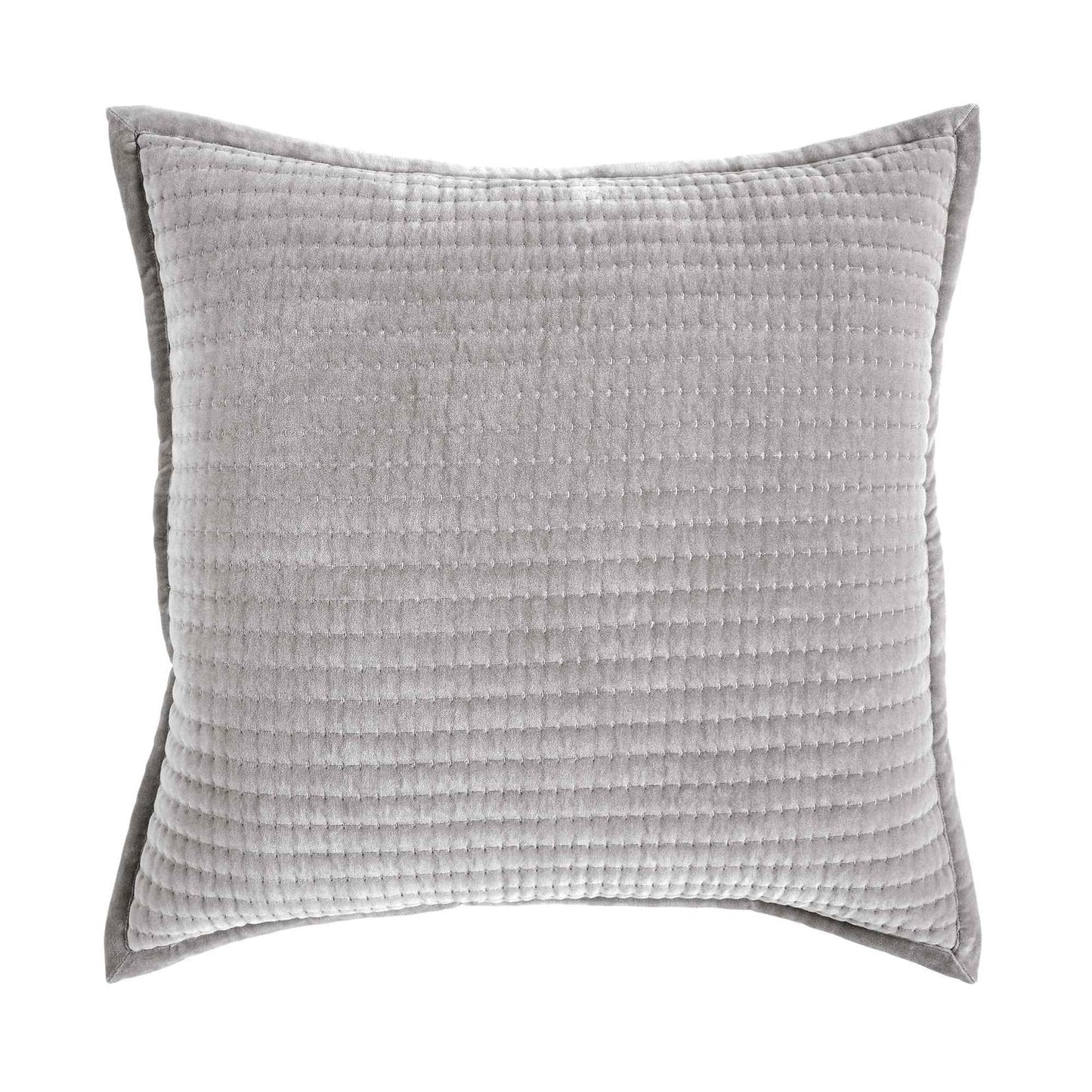 Milton Channel Stitched Velvet Coverlet Sham