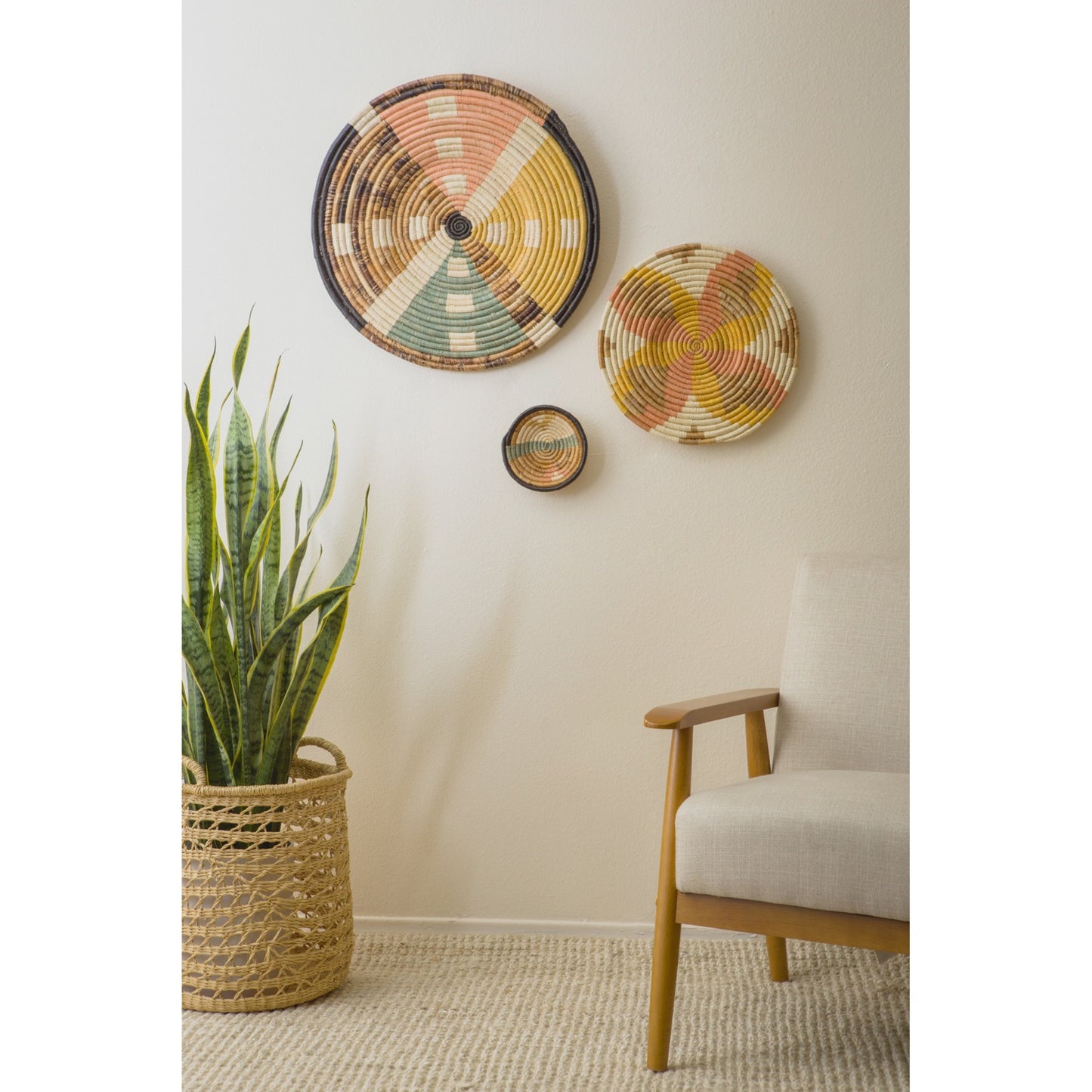 Mbalwa Woven Wall Art Plate