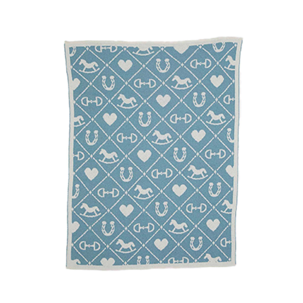 Baby Pony Quilt - Cotton Knit Blanket