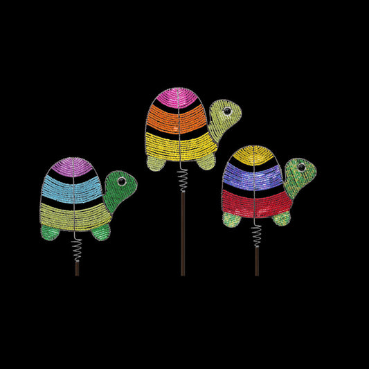Turtle Garden Stake, Asst (Set of 3)