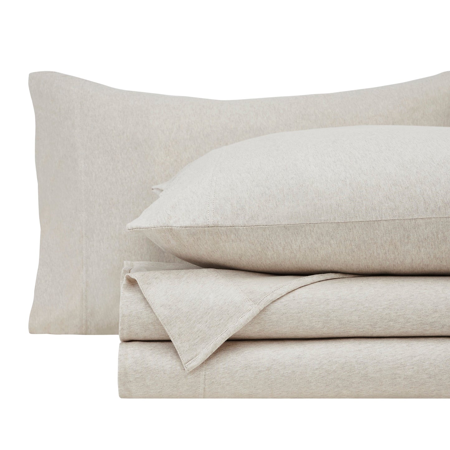 Halston Cotton Melange Jersey Sheet Set