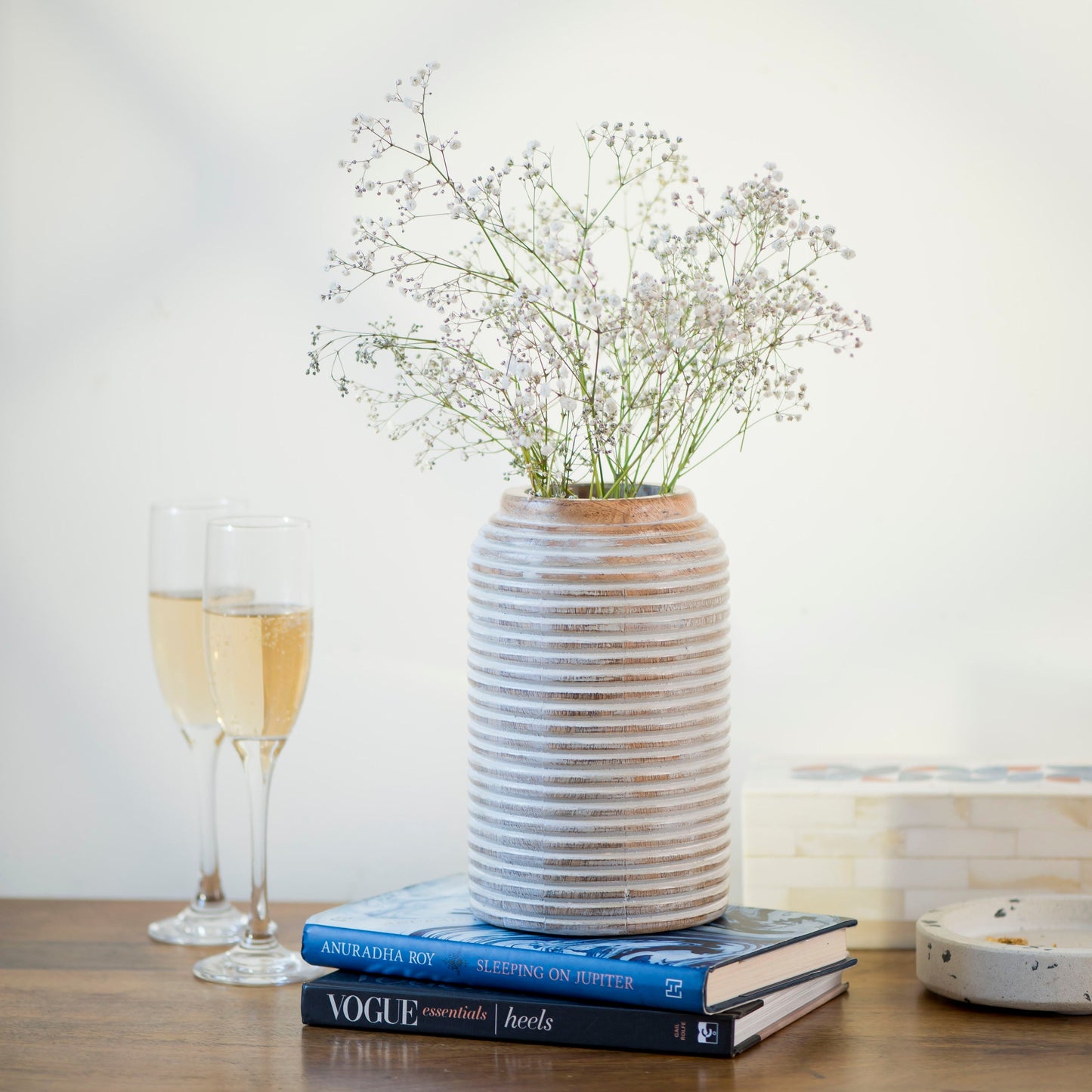 Etchra Vase - Rustic Grey