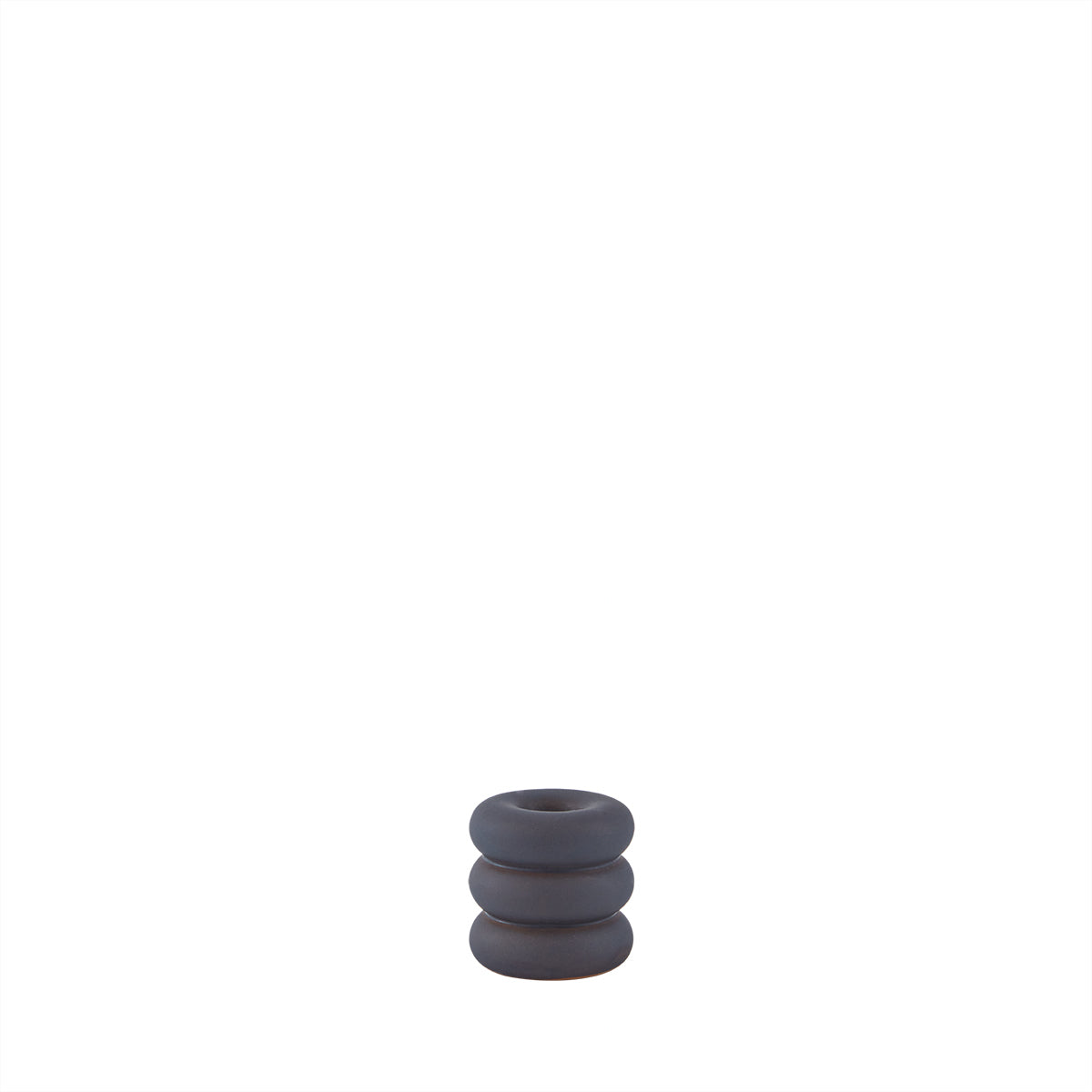 Savi Ceramic Candleholder Midnight Blue - High