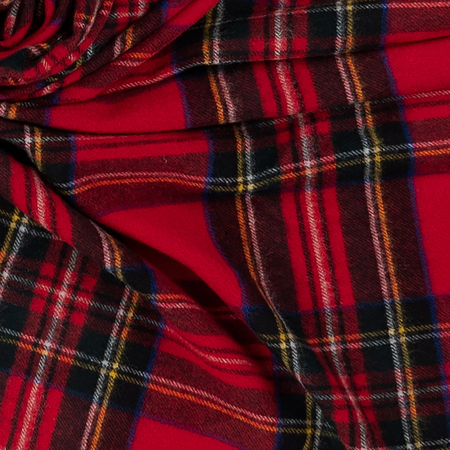 Highland Tweeds Shetland Lambswool Throw (Royal Stewart) - Osadia Concept Store