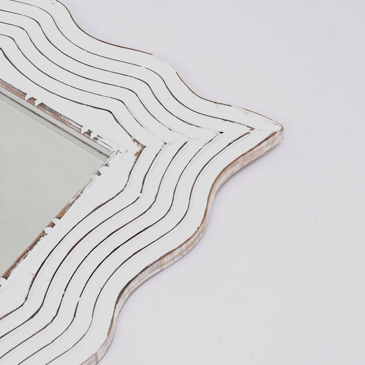 Wooden Wall Mirror