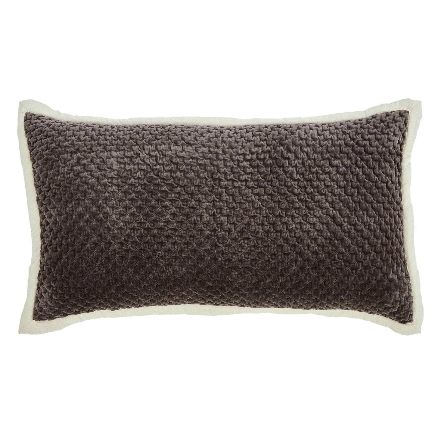 Maui Cross Stitch Velvet Quilt Sham