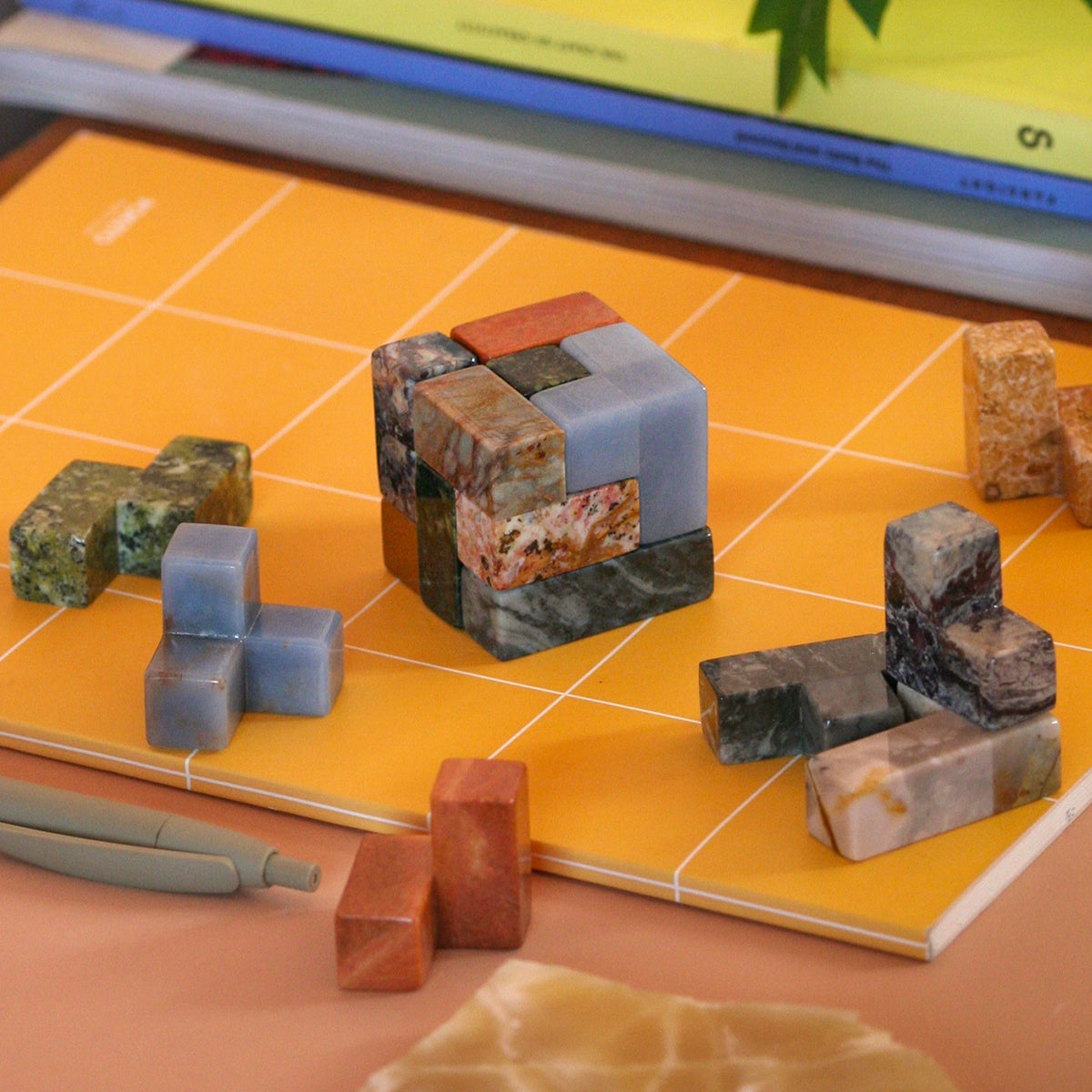 Gemstone Cube Puzzle