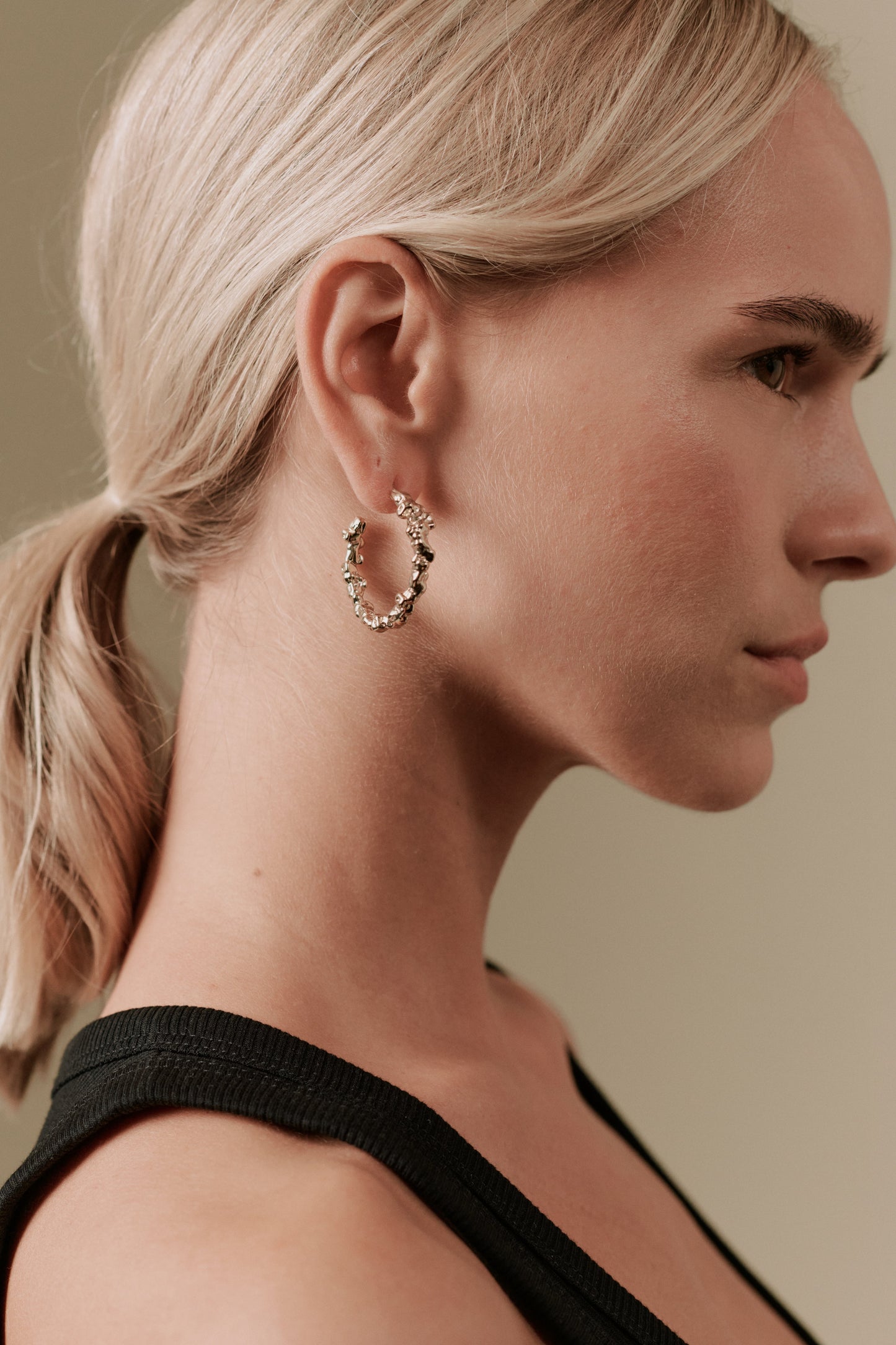 Belle Scrunchie Hoops