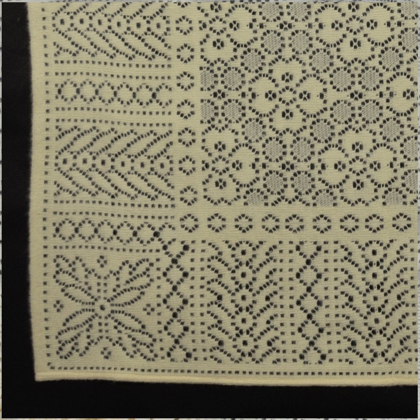 Southampton Home Lace Weave Baby Shawl ~ Yellow ~