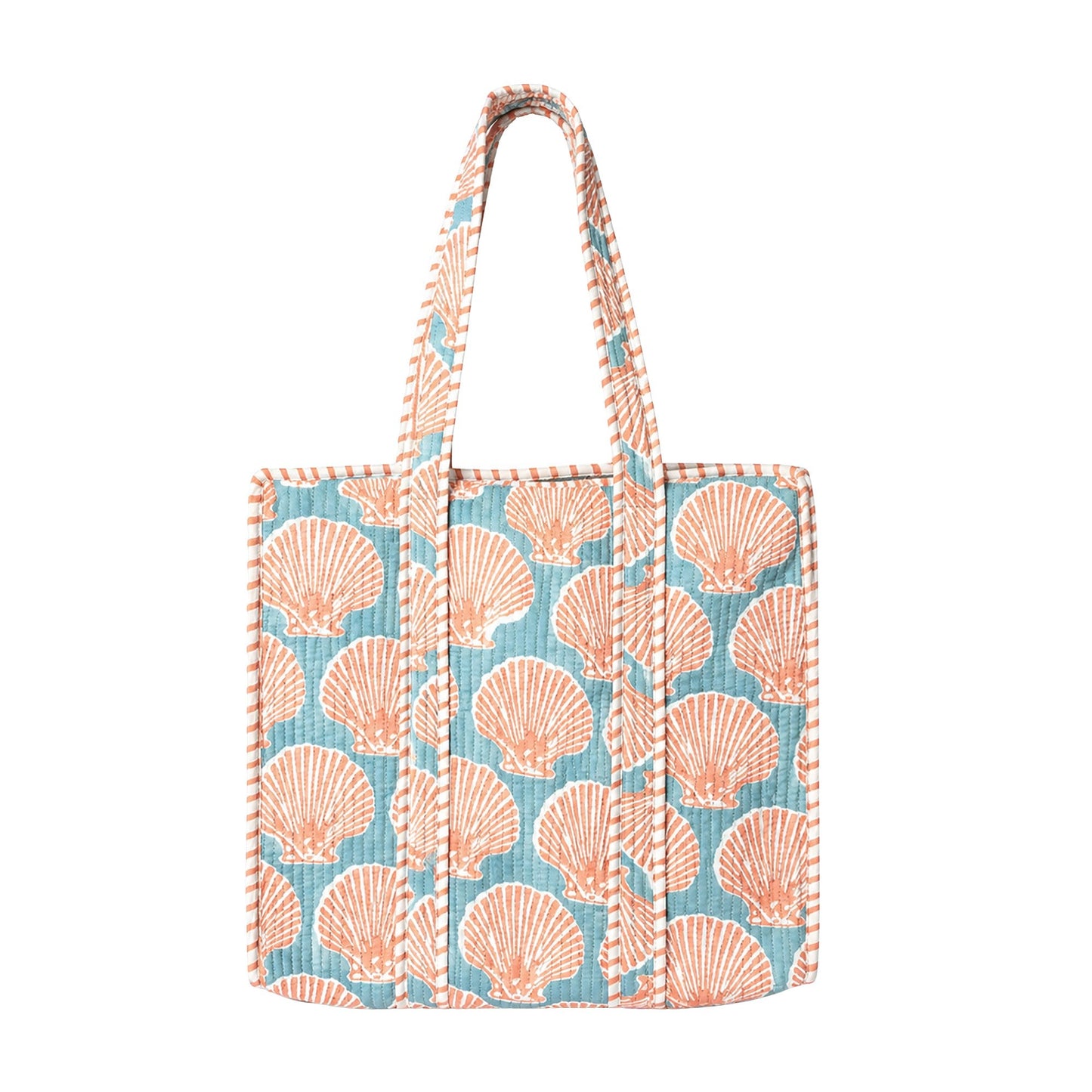 Peach Shells Tote Bag