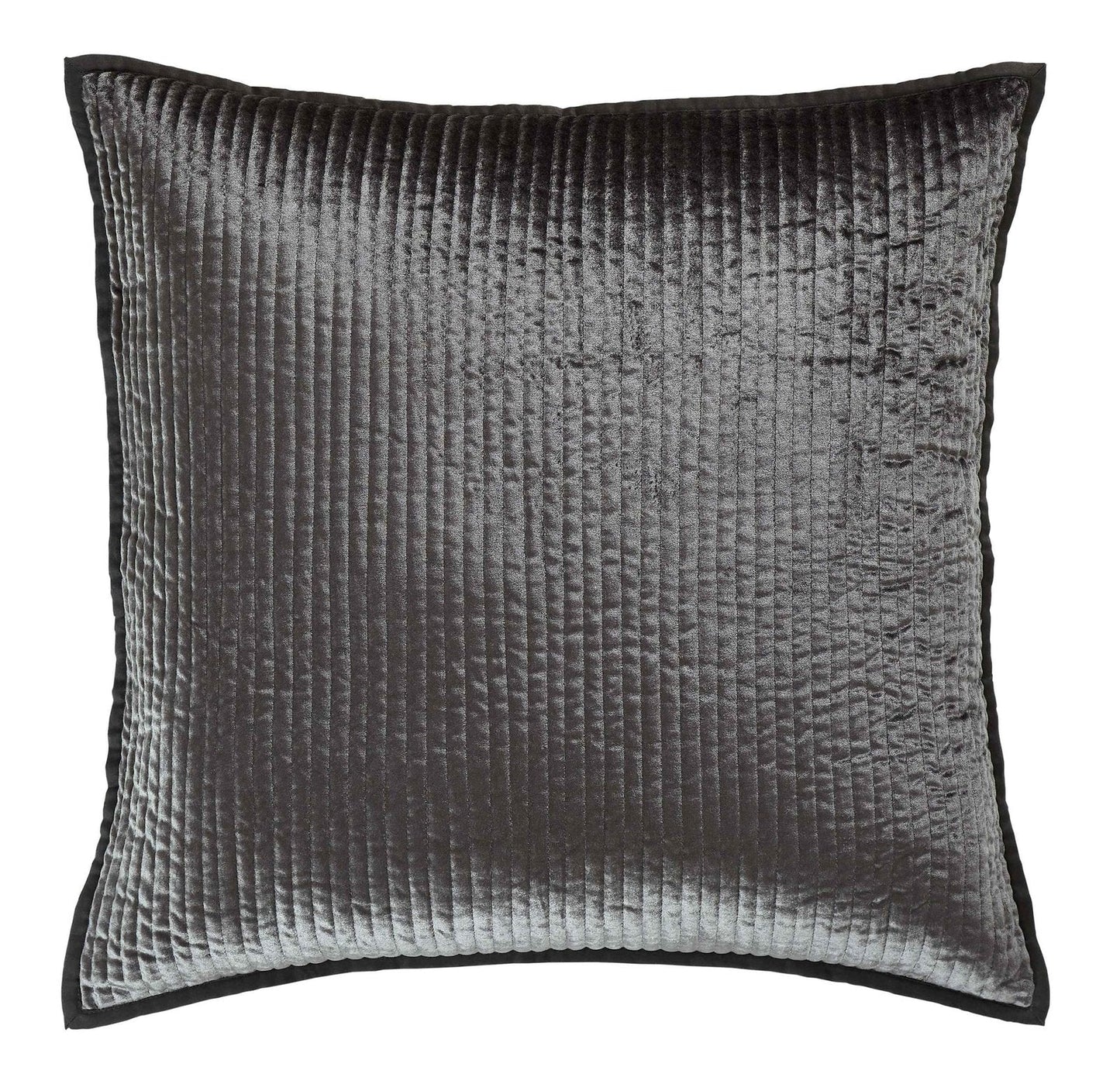 Spencer Channel Stitch Velvet Coverlet Sham - Clearance