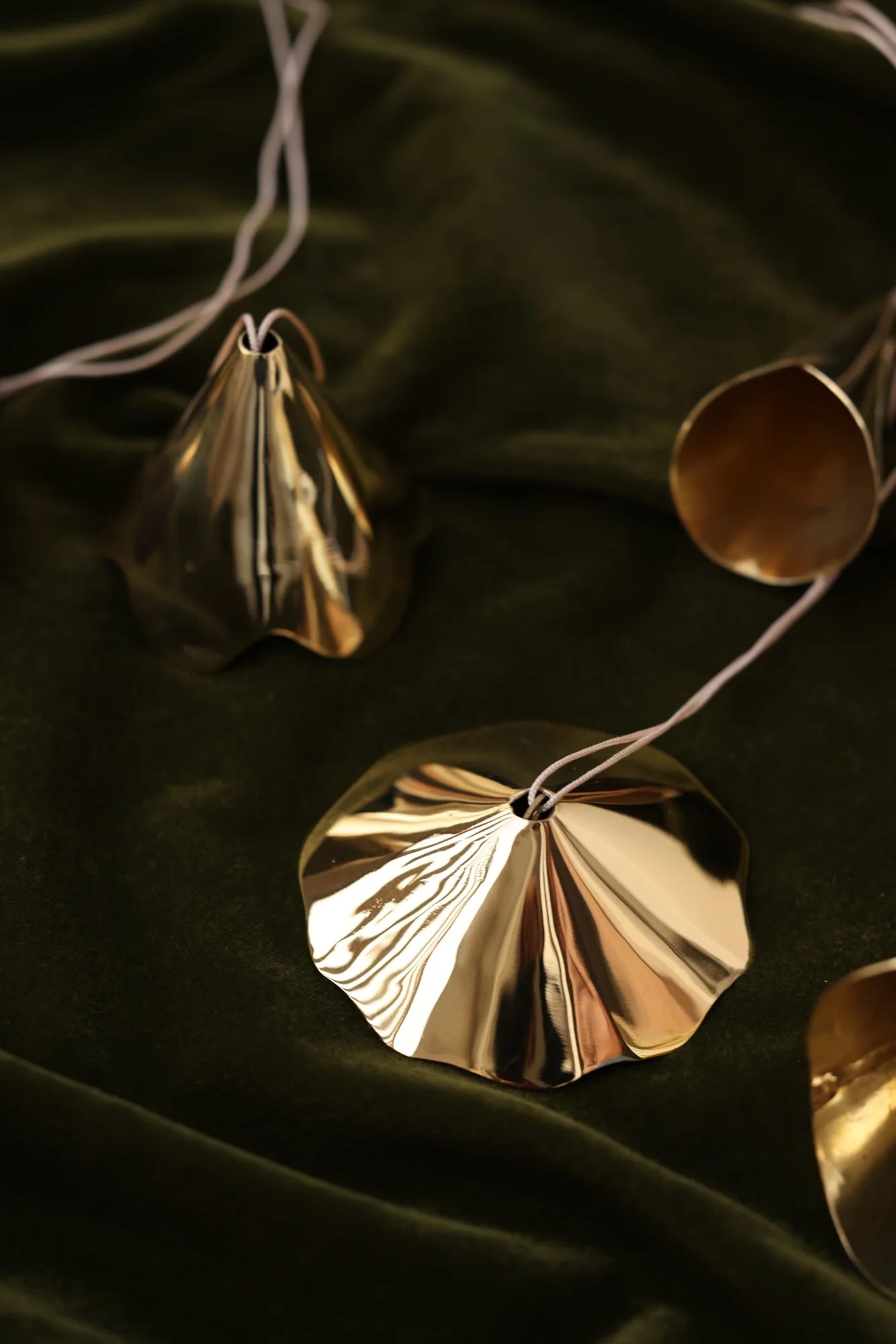 S/2 Petunia Flower Ornaments