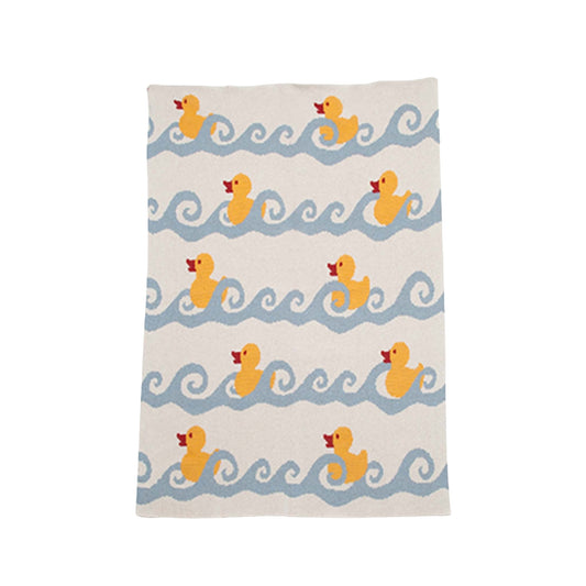 Baby Ducky - Cotton Knit Blanket