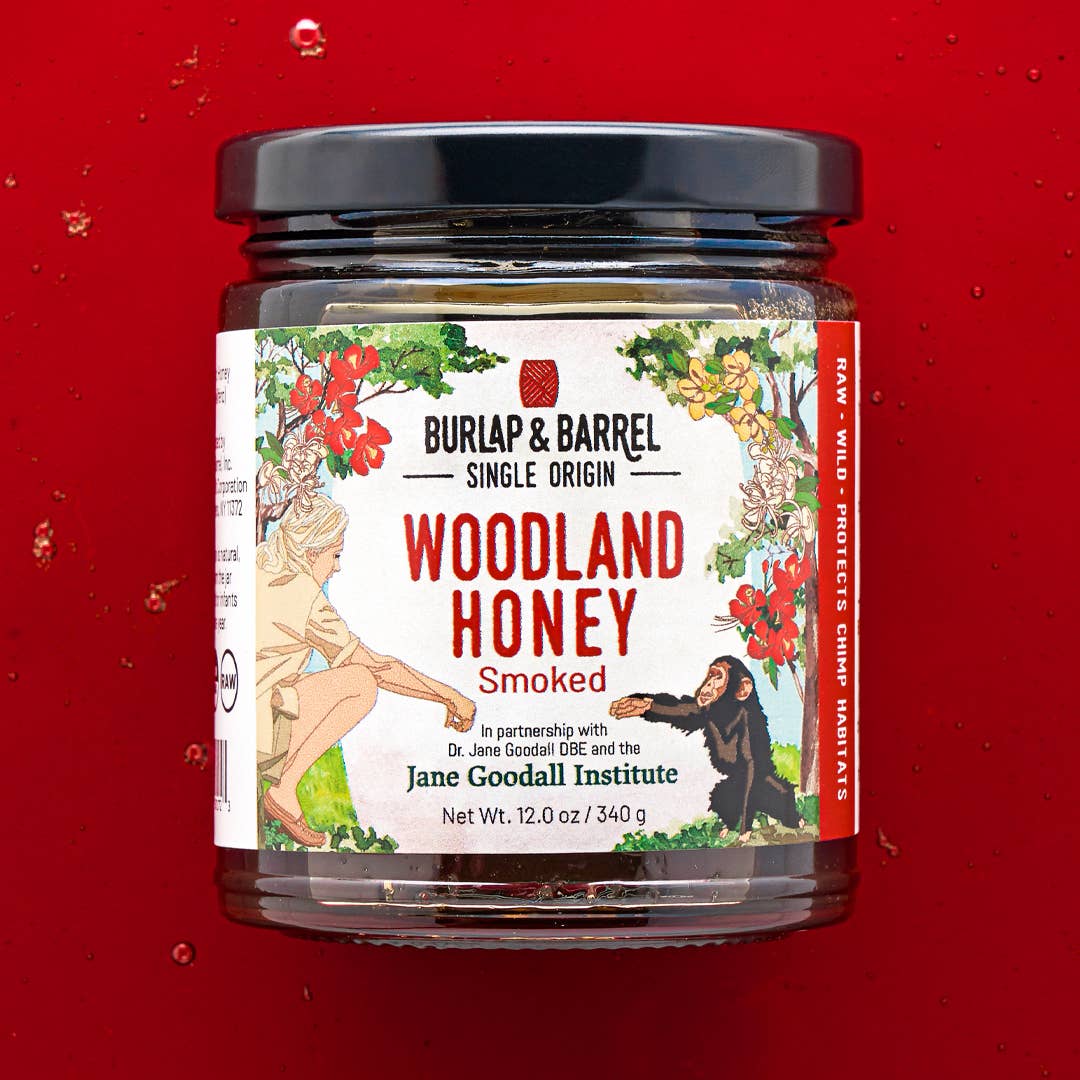 Smoked Woodland Honey - Single Origin Raw Unrefined Honey