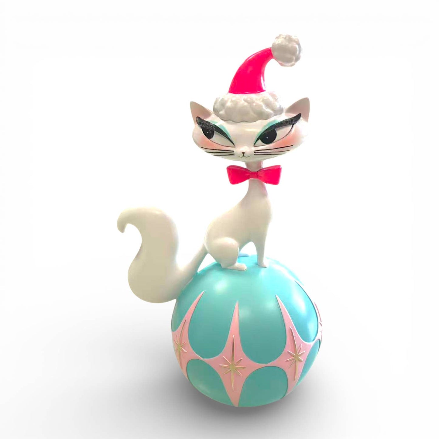 12" Swanky Christmas Kitty Figurine | Miss Fluff December Diamonds – SHIPS JULY