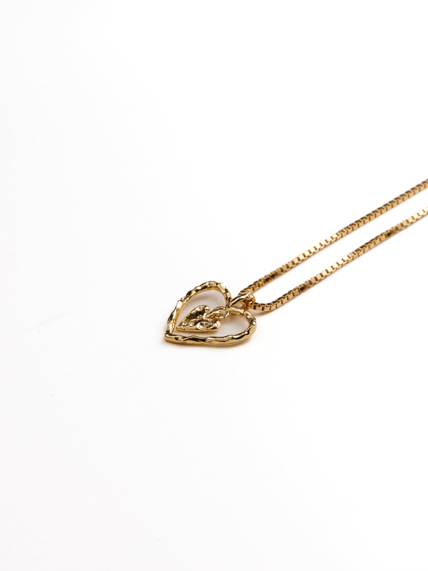 Cameron Double Heart Necklace