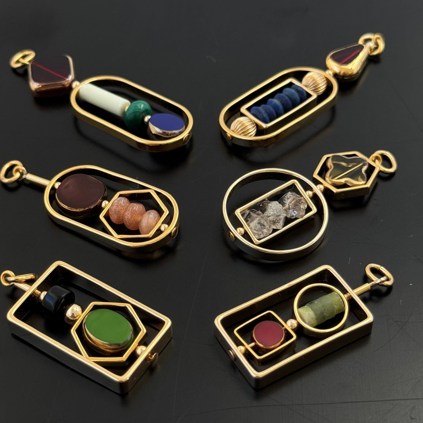Art x Herkimer Crystals Earrings