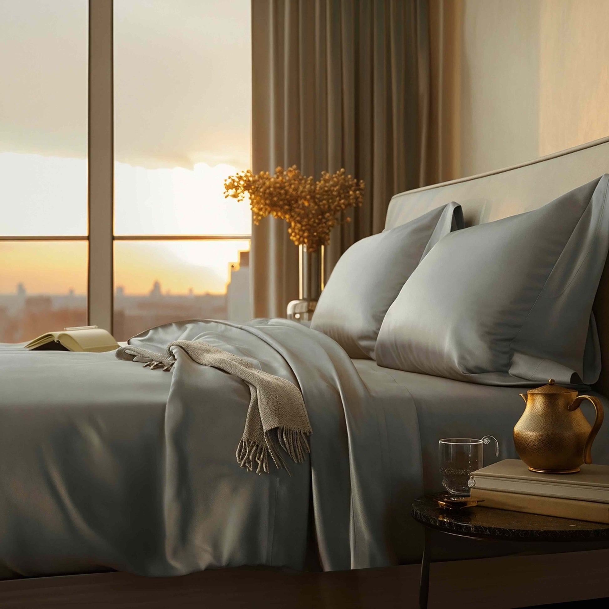 Luxe Australian Sateen Pillowcase Set - Osadia Concept Store