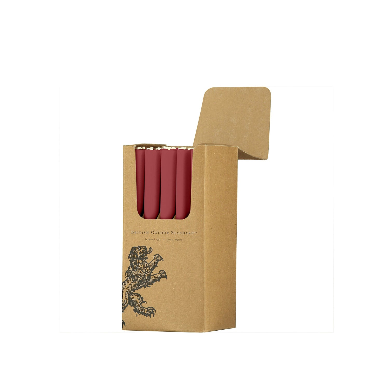 S/25 Guardsman Red Dinner Candles