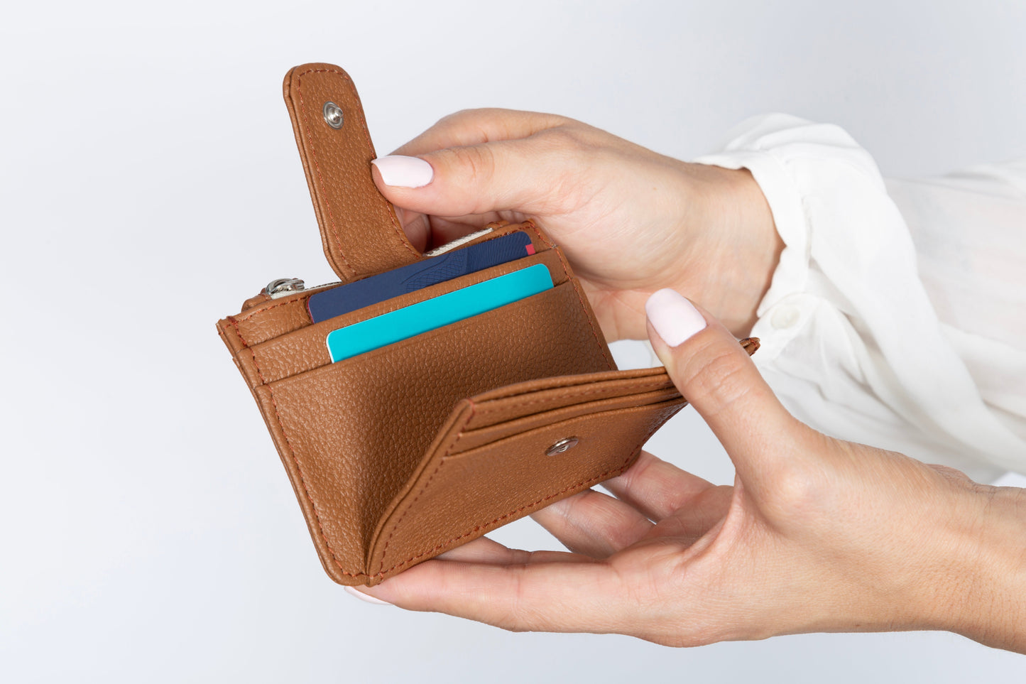 Georgie Leather Card Case