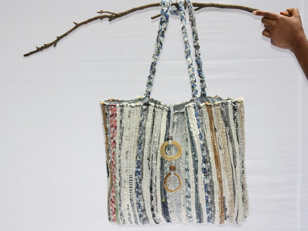 Fasika Upcycled Ethiopian Cotton Bag
