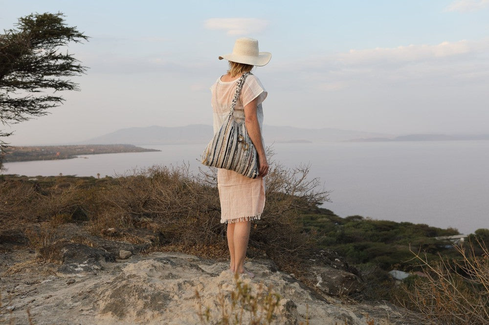 Fasika Upcycled Ethiopian Cotton Bag