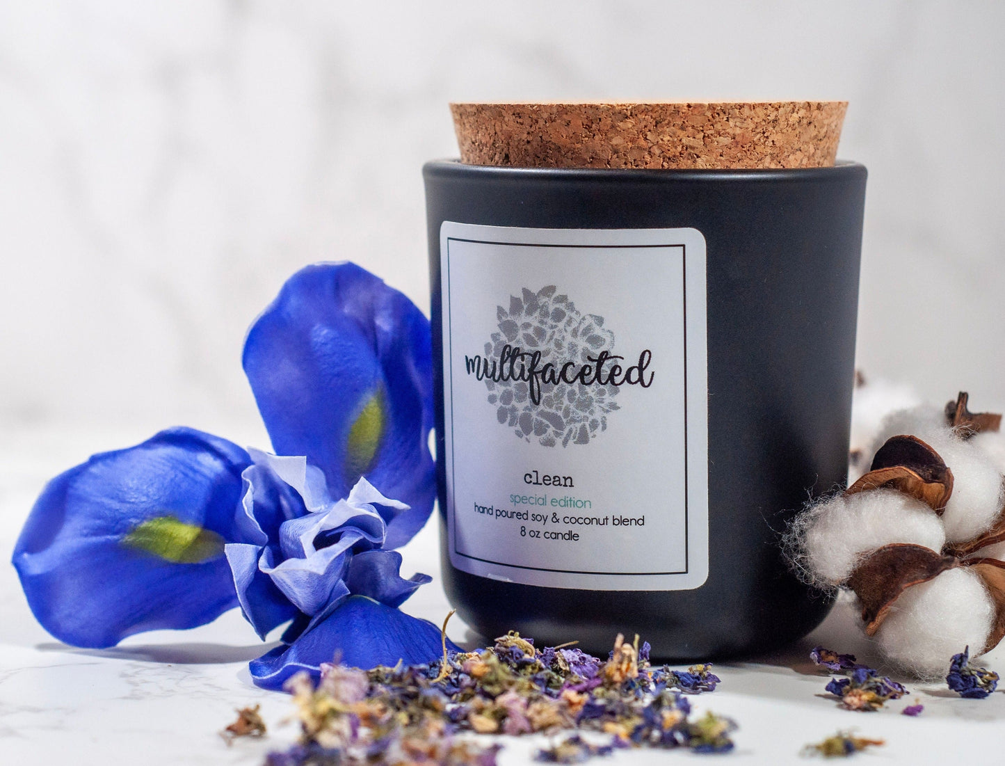 Clean Scent Candle - Eco-Friendly 8 oz.