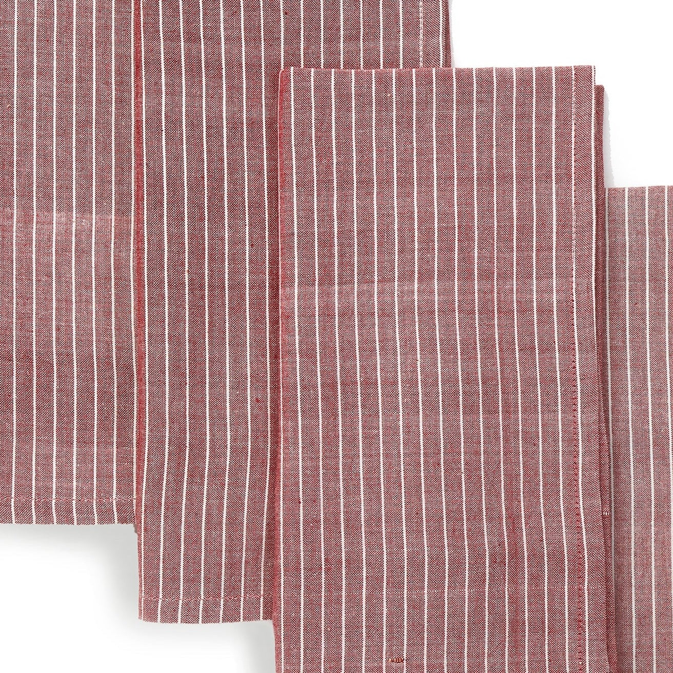 WEAVEHER Handwoven Cotton Napkins – Set of 4. Cotton – Fair Trade – Artisan Made