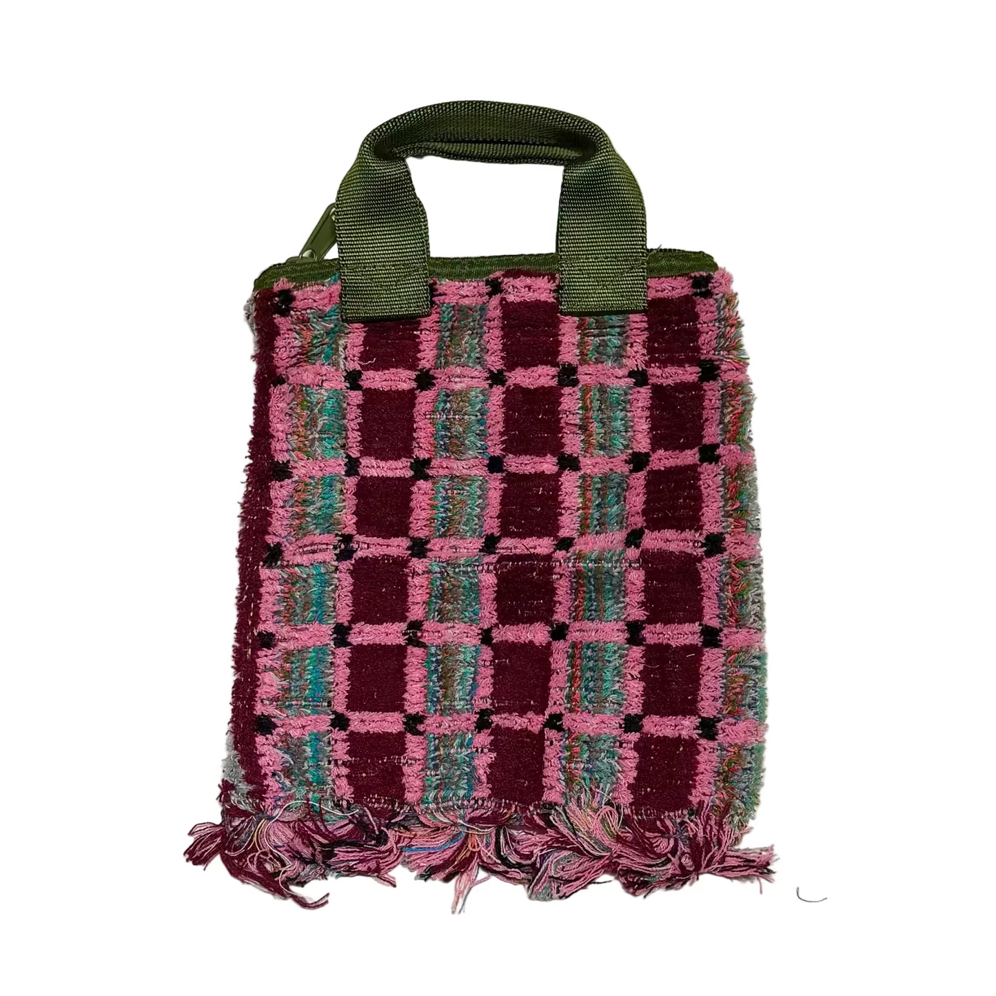 TRUCK SEAT FABRIC SMALL TOTE