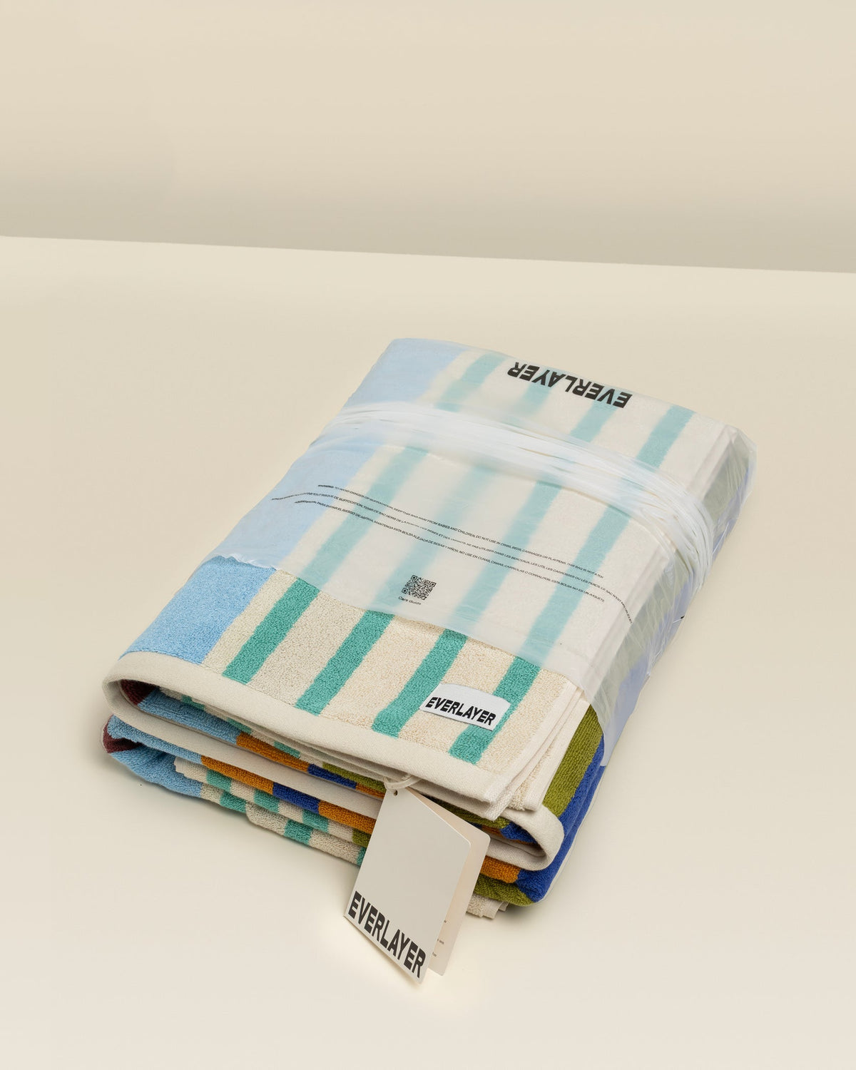 Everlayer Plush  Cotton Reversible Towel - Janus Composition