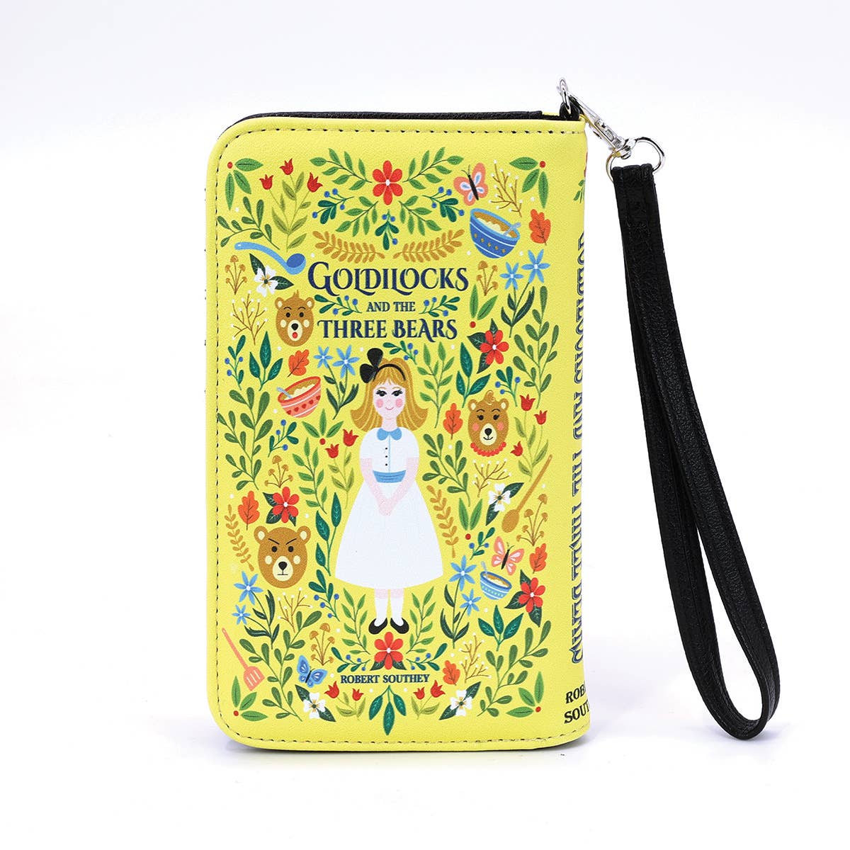 Goldilock and the Three Bears Book Wallet in vinyl