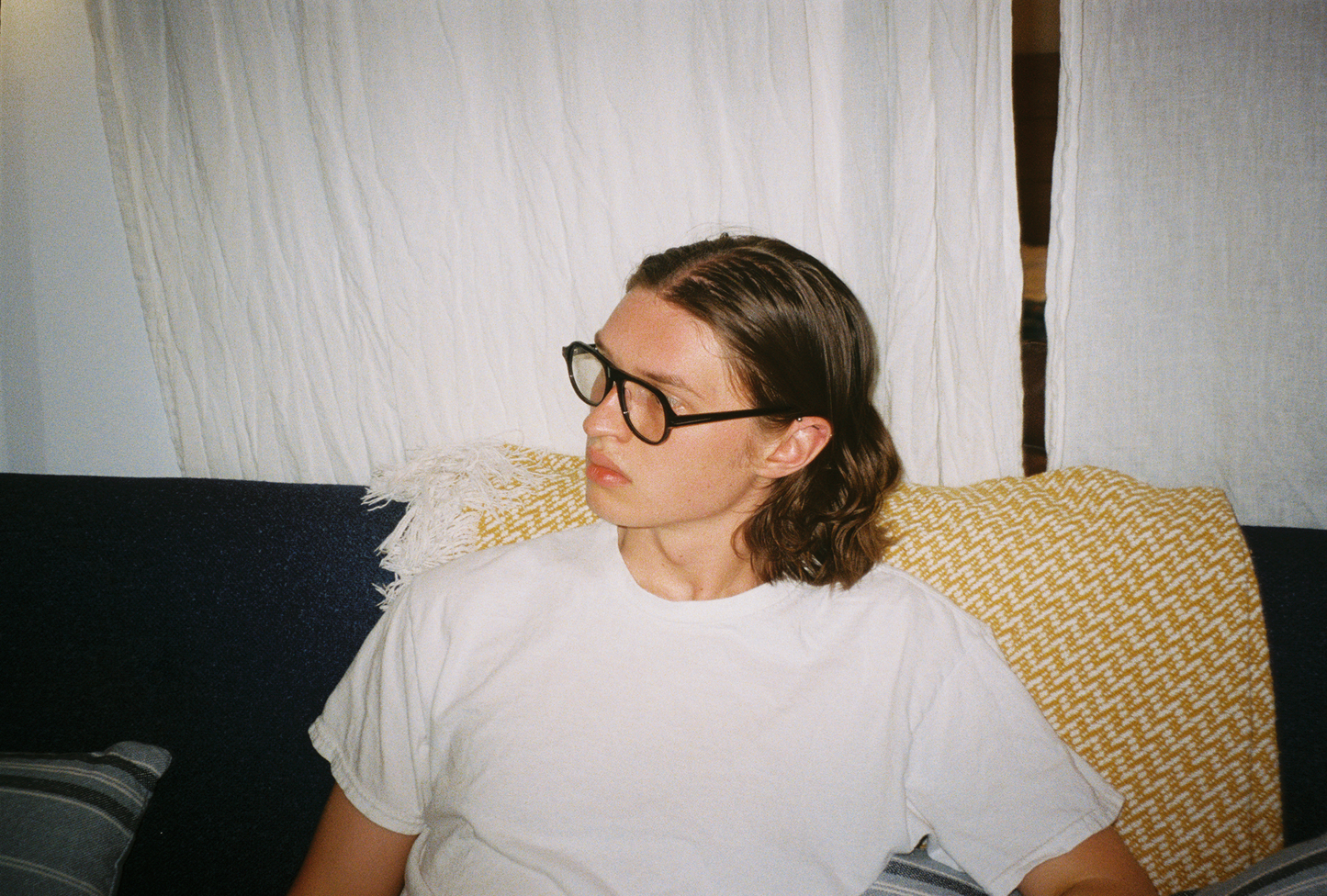 Ash // Gloss Black [Blue Light Clear]