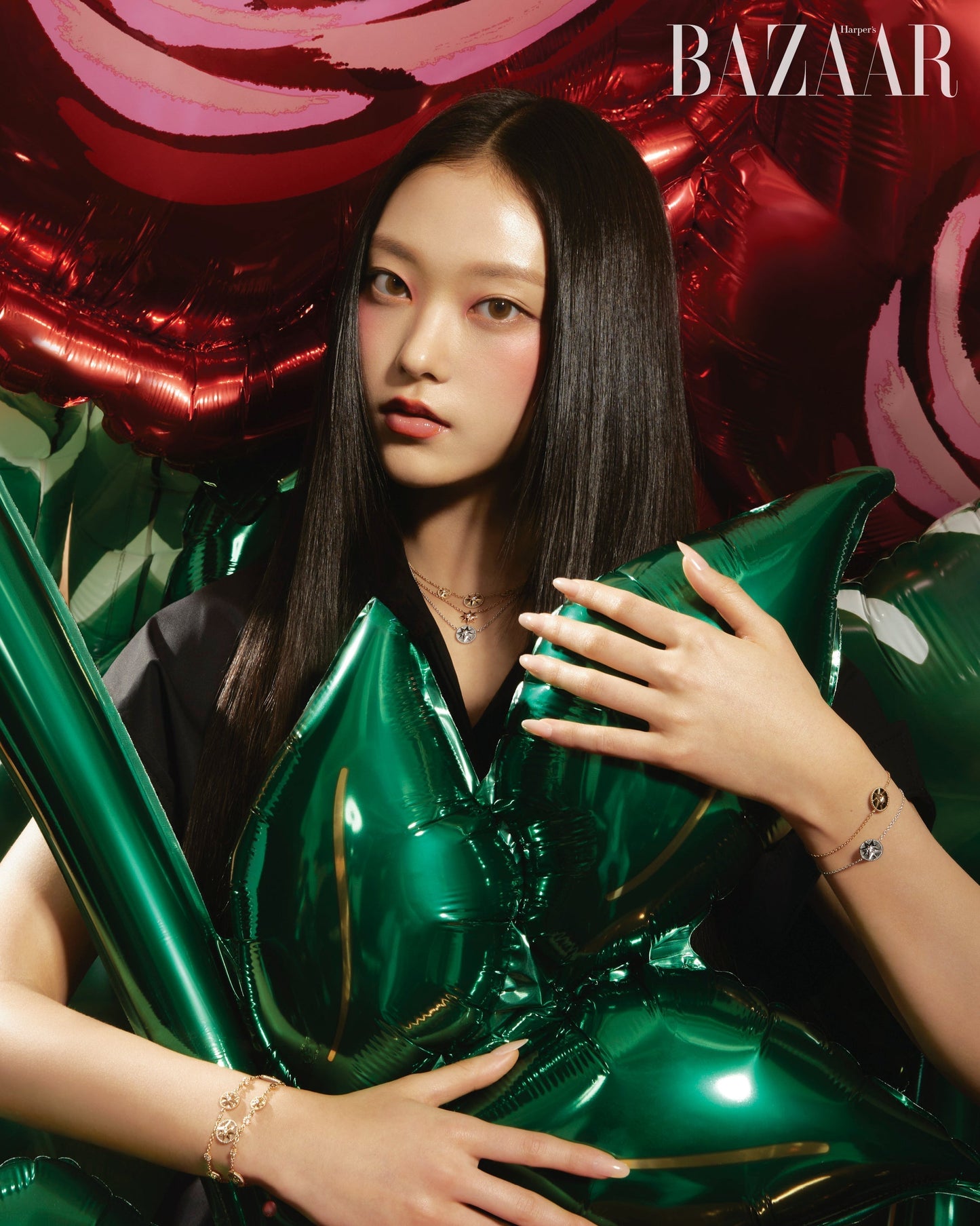 NewJeans Haerin Bazaar Magazine 2024 May Issue (Random) - Not Cover