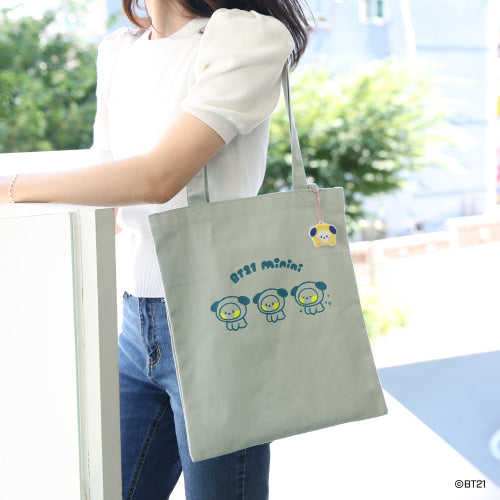 BTS  x BT21 Minini Canvas Bag And Pouch