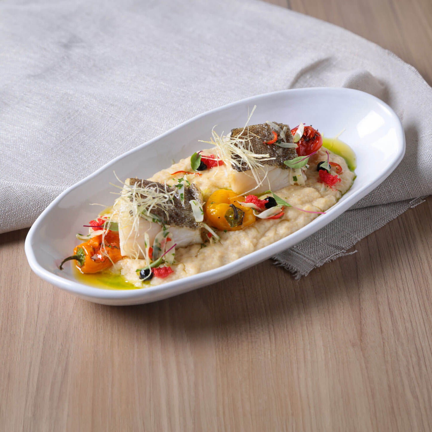 Deep Oval Platter Set of 4