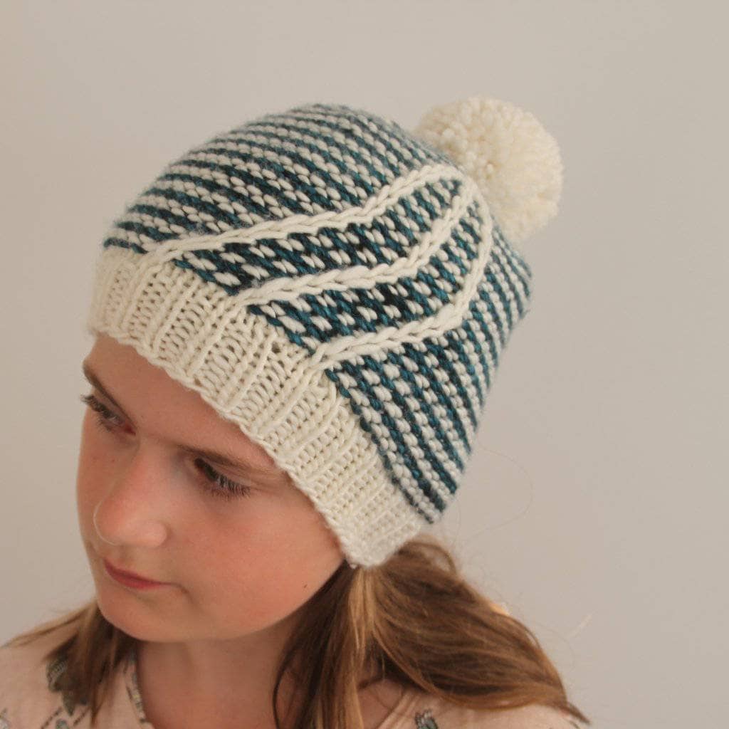 Feather In Your Cap Hat Knitting Pattern - Osadia Concept Store