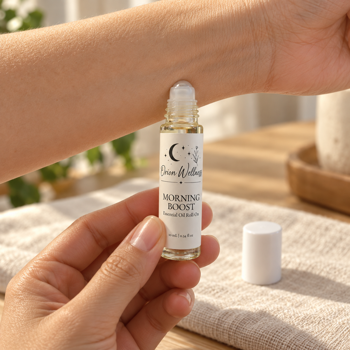 Orion Wellness Everyday Essential Oil Roll-On Collection | Five-Piece Set