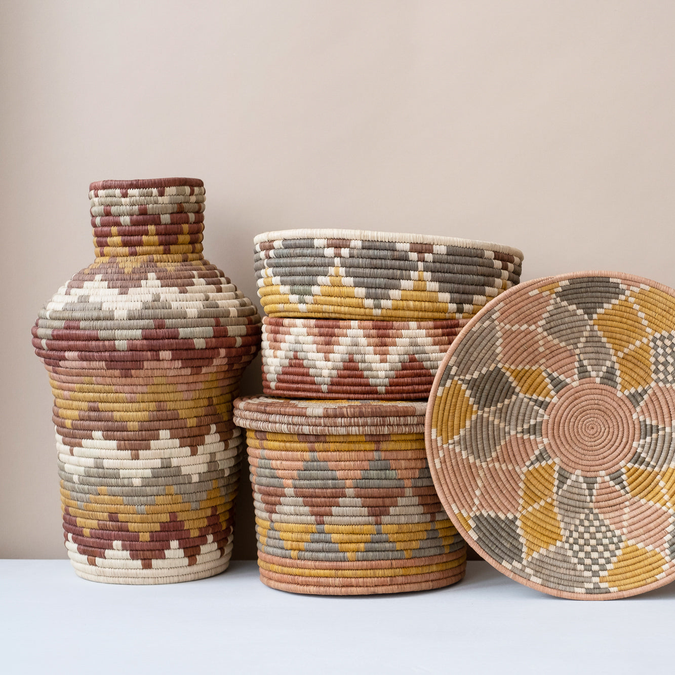 Small Diamond Bread Basket ~ Elevate Collection