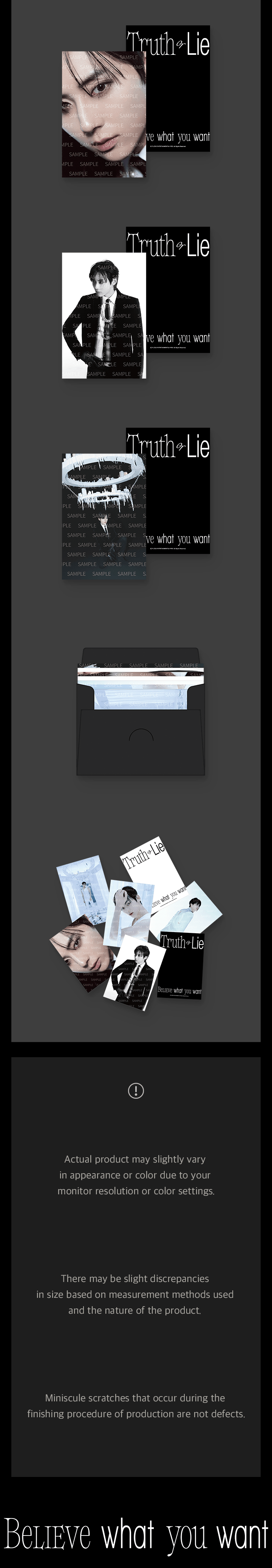 Hwang Min Hyun - Truth Or Lie Official Merch
