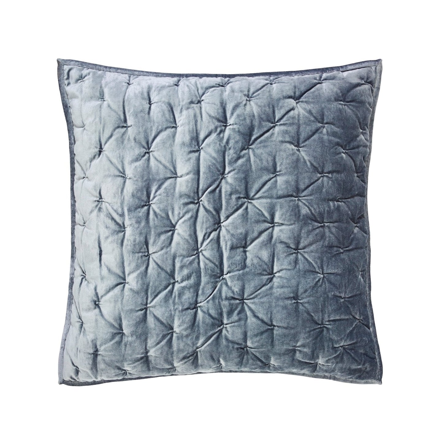 Luna Hand Pinched Velvet Quilt Sham