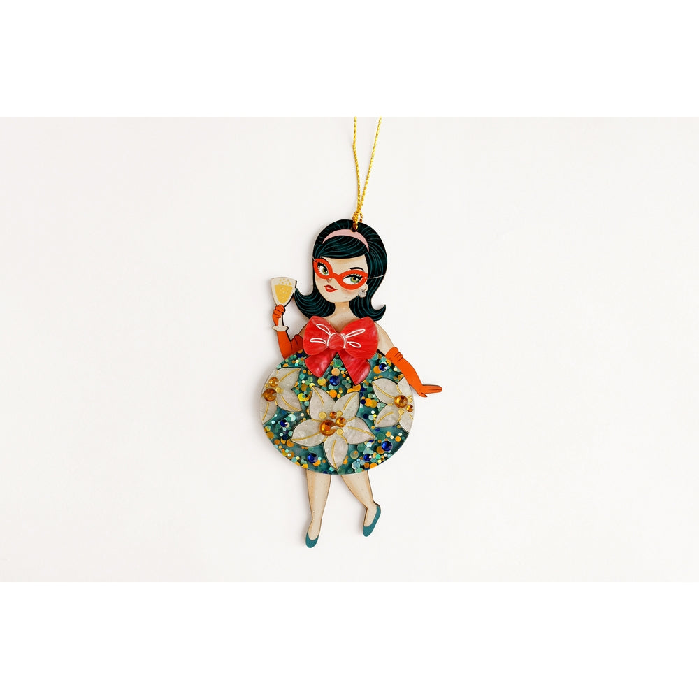 Floral Christmas Tree Ornament by Laliblue - Osadia Concept Store