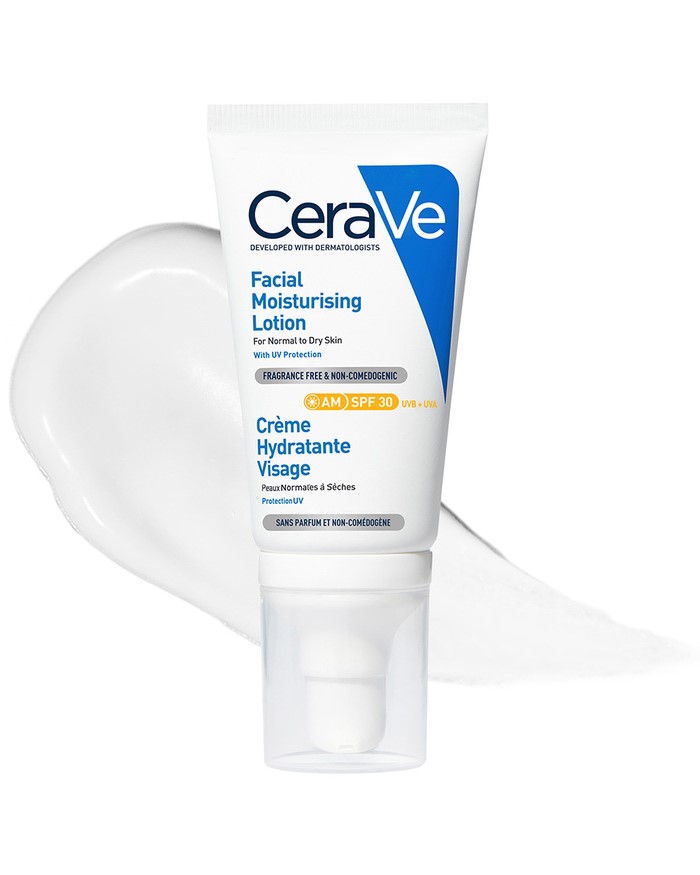 Cerave Day moisturizer for normal to dry facial skin with SPF30