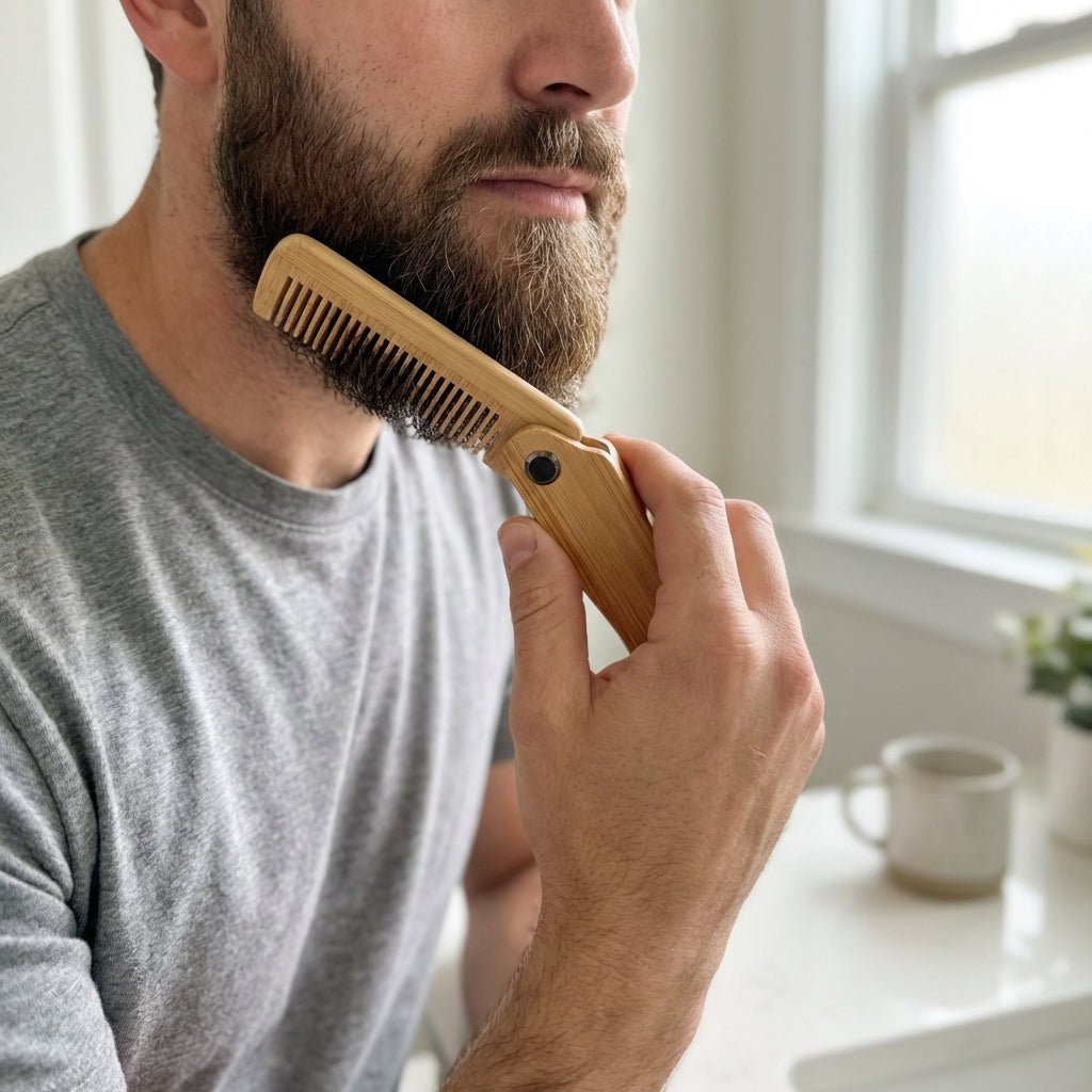 Foldable Bamboo Hair Comb