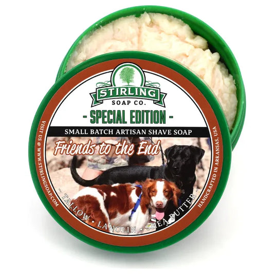 Stirling Soap Co. Friends To The End Shaving Collection