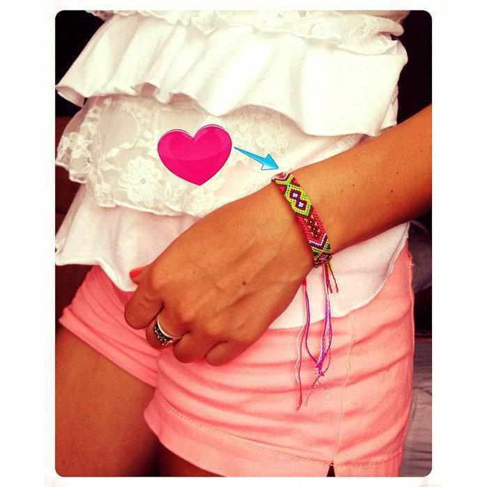 Friendship Woven Boho String Bracelet (4 Sizes) - Mexico