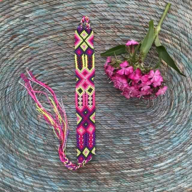 Friendship Woven Boho String Bracelet (4 Sizes) - Mexico